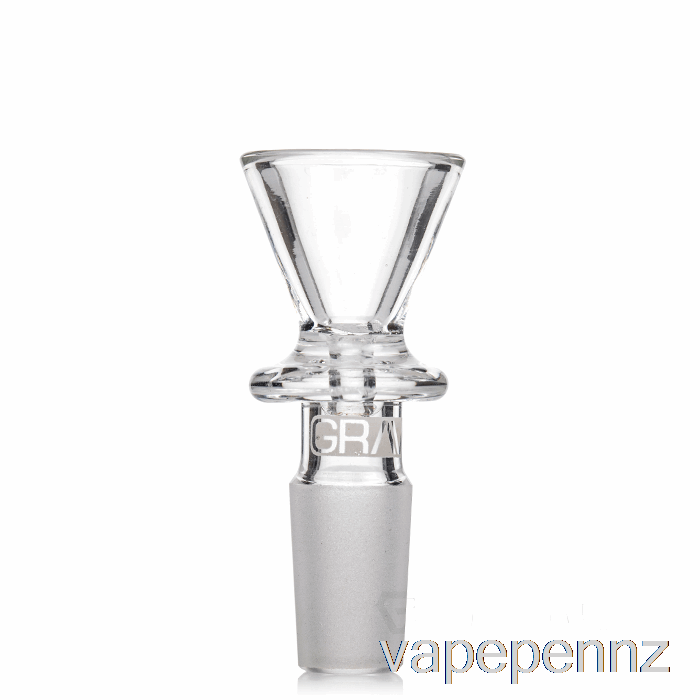 GRAV 14mm Funnel Bowl Clear VAPE NZ